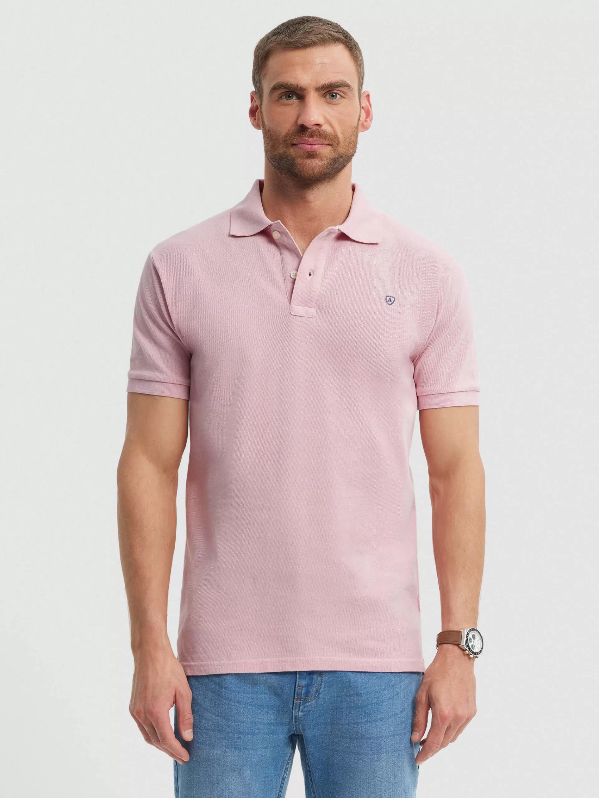 Online Alvaro Moreno POLO BASIC Rosa