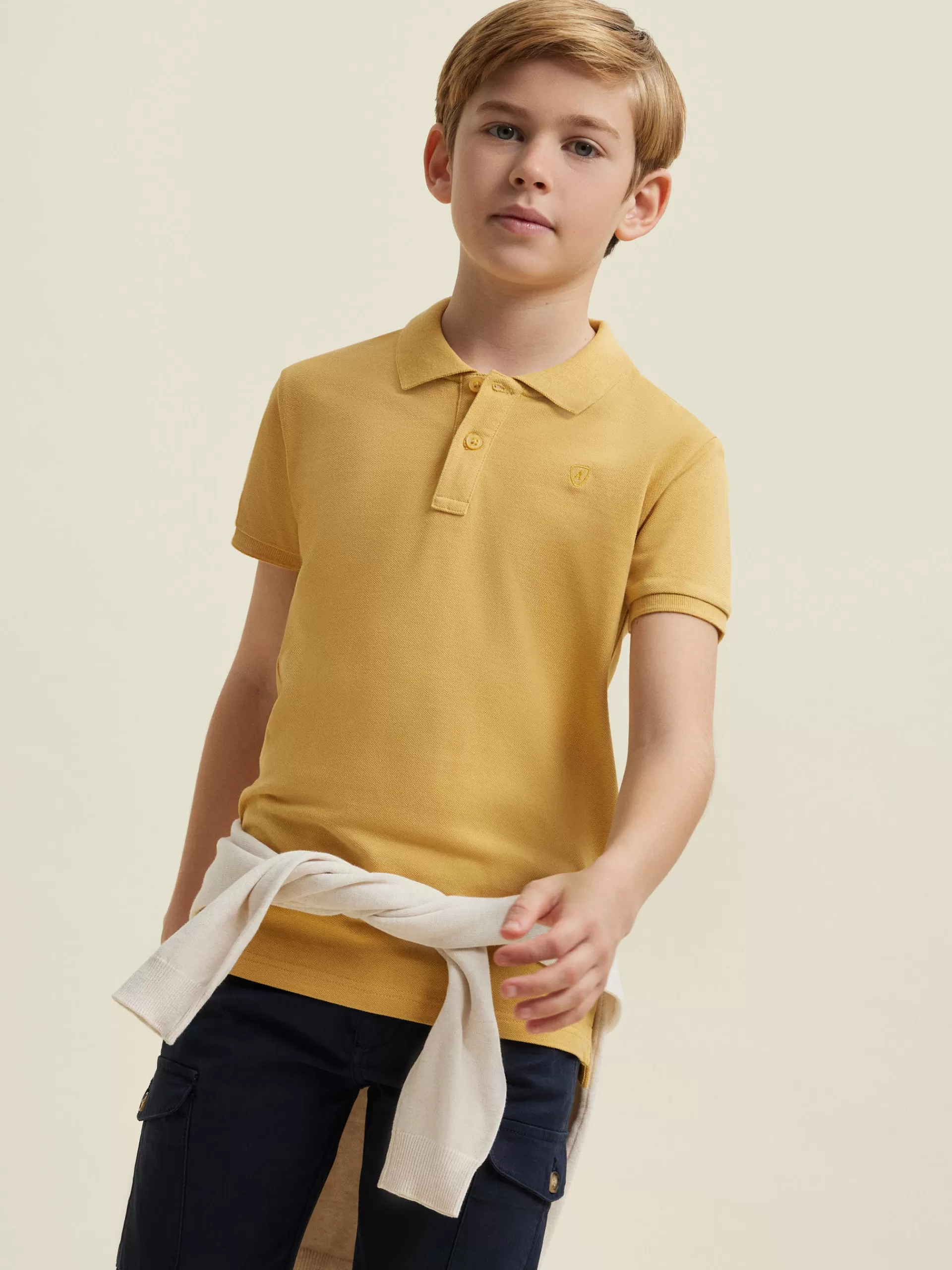 Fashion Alvaro Moreno POLO OSAKA KIDS Mostaza