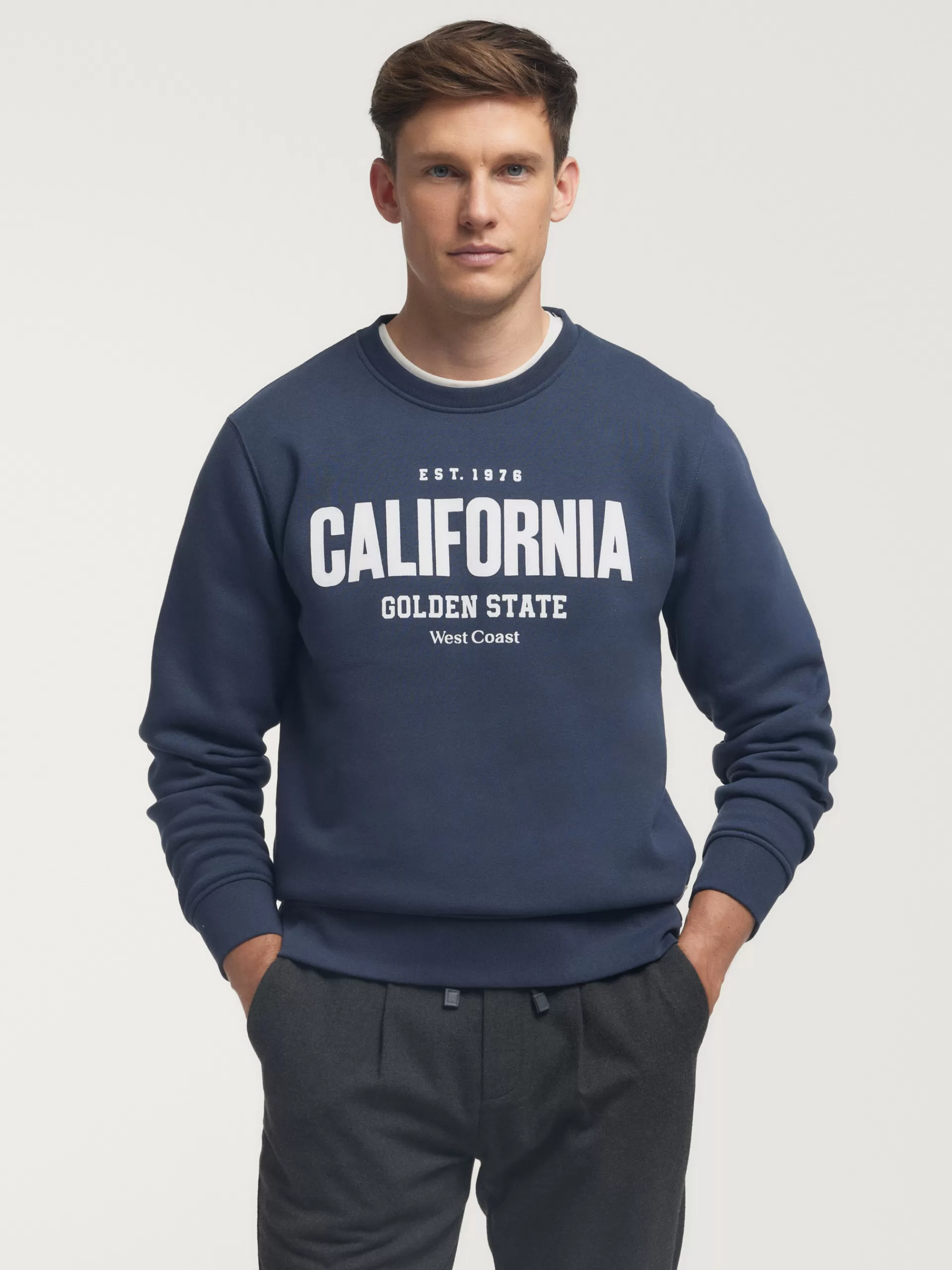 Best Sale Alvaro Moreno SUDADERA CALIFORNIA Azul