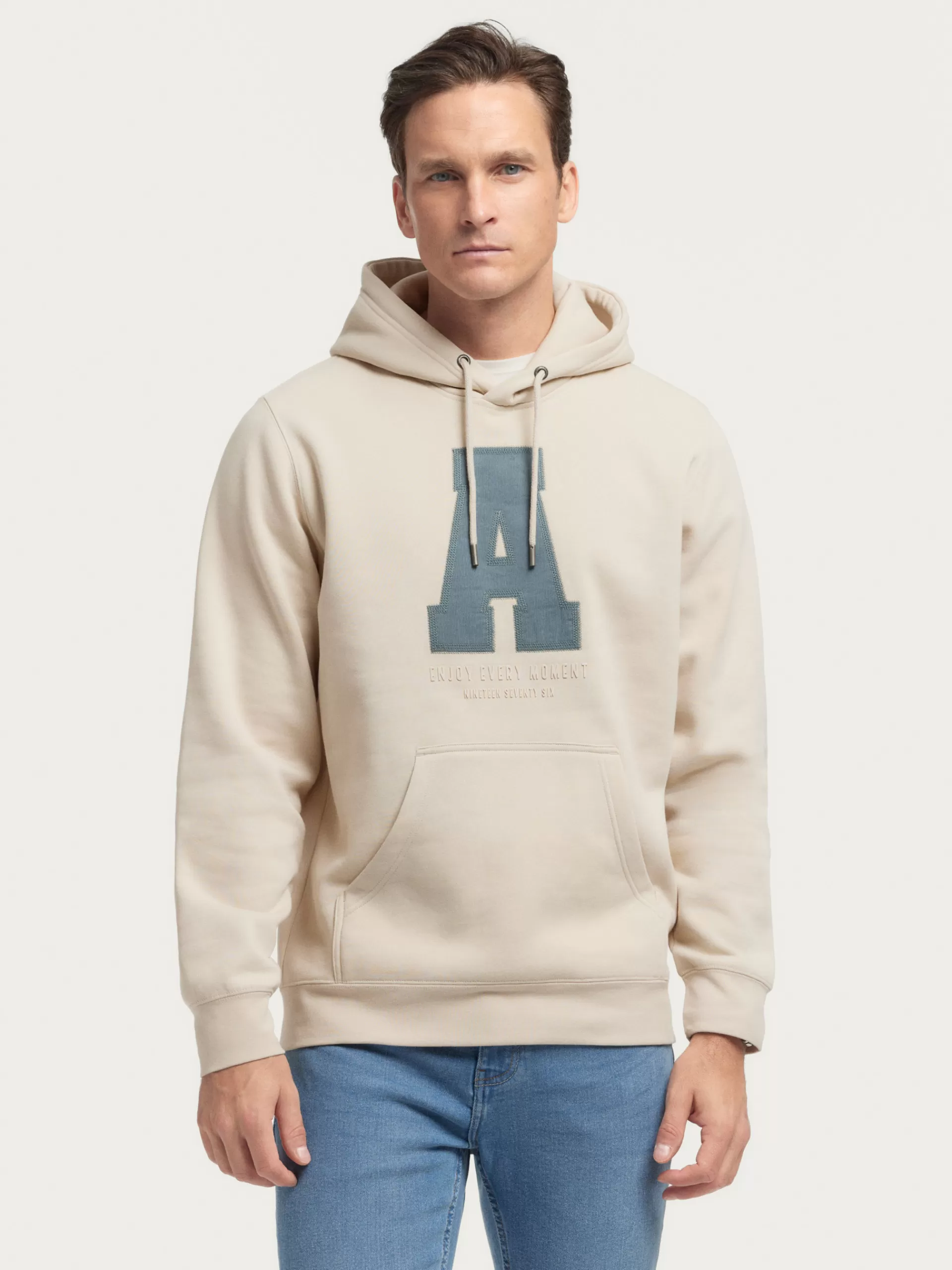 Hot Alvaro Moreno SUDADERA MOMENT Beige