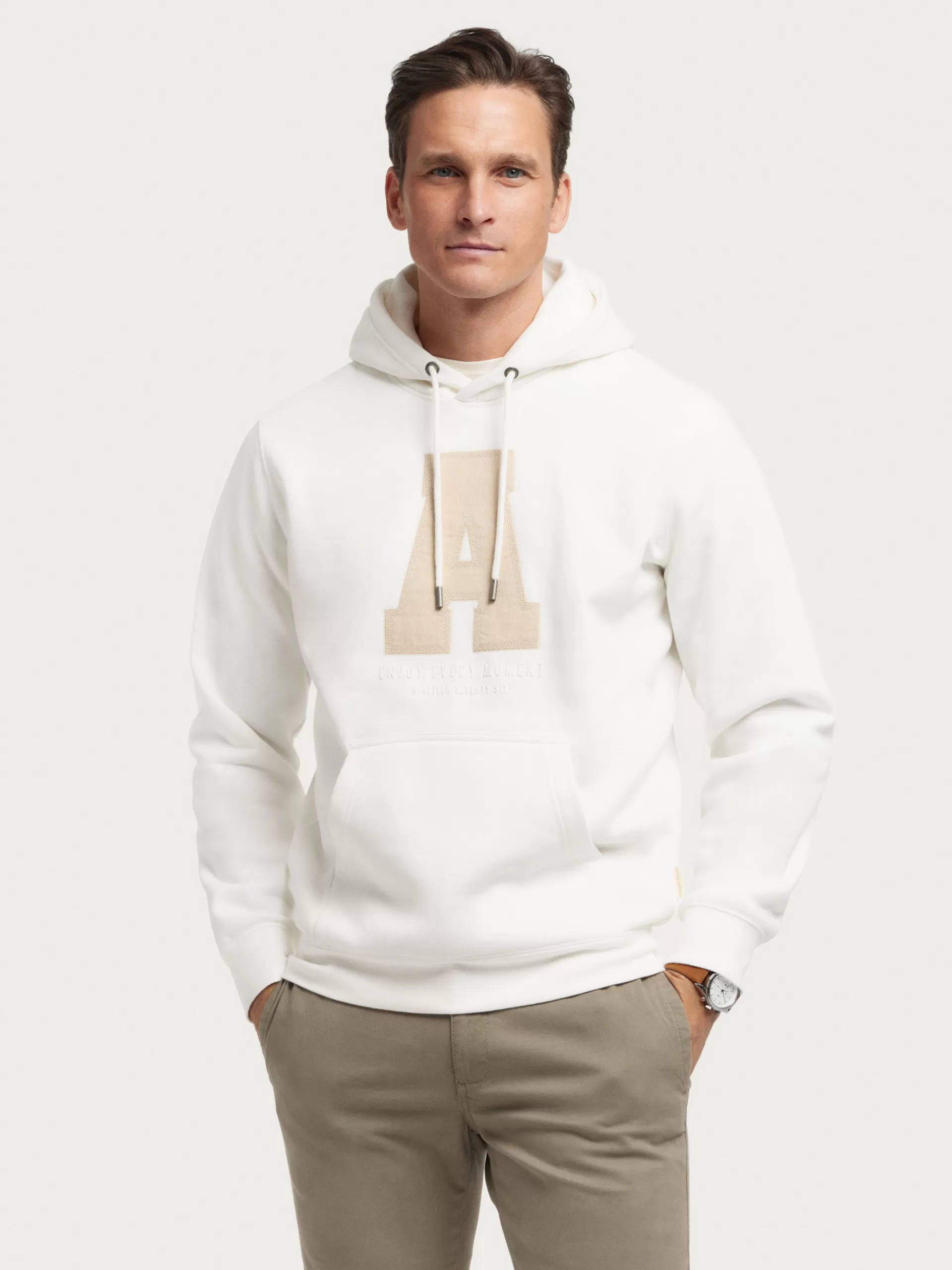 Cheap Alvaro Moreno SUDADERA MOMENT Blanco