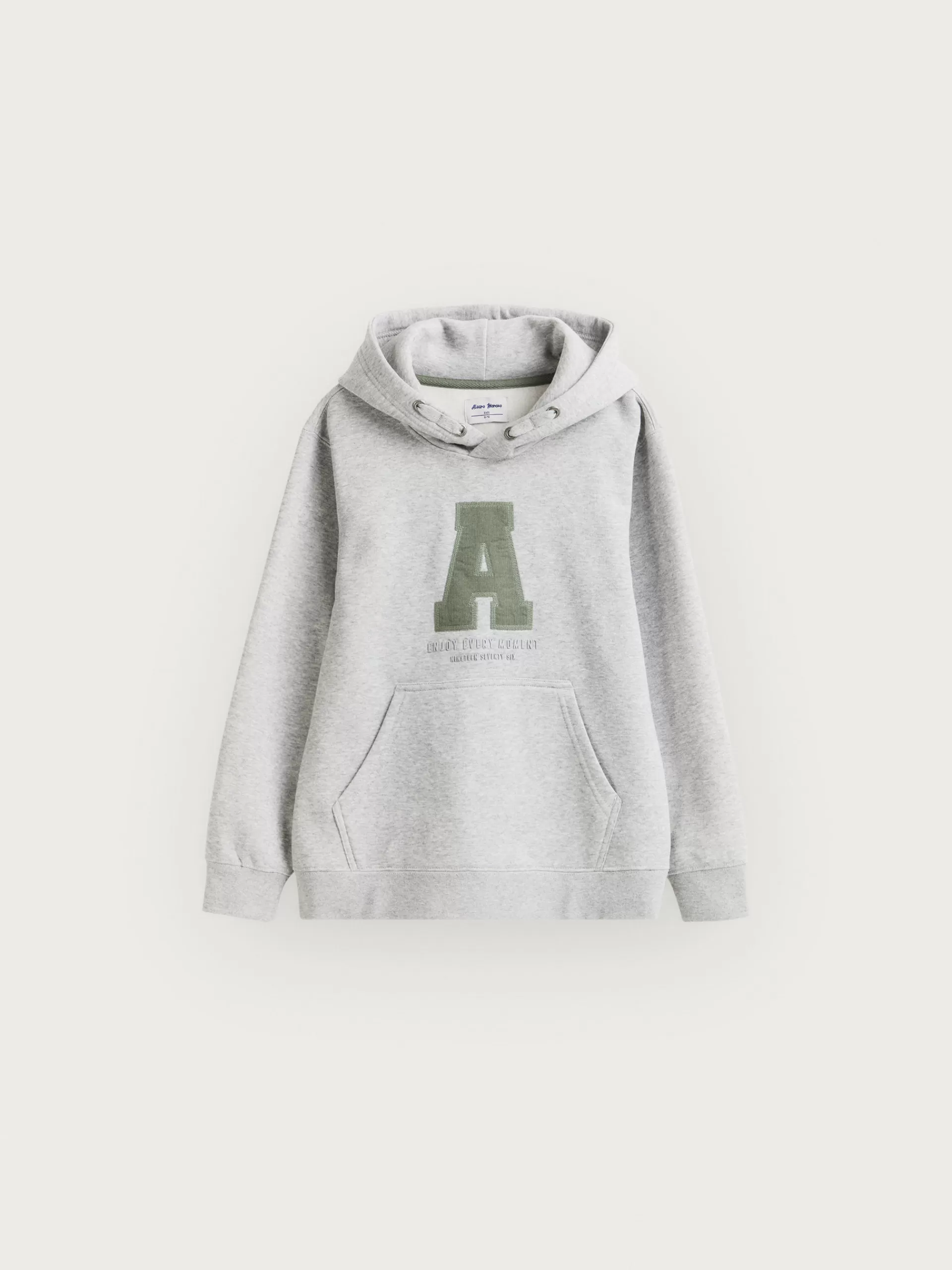 Hot Alvaro Moreno SUDADERA MOMENT KIDS Gris