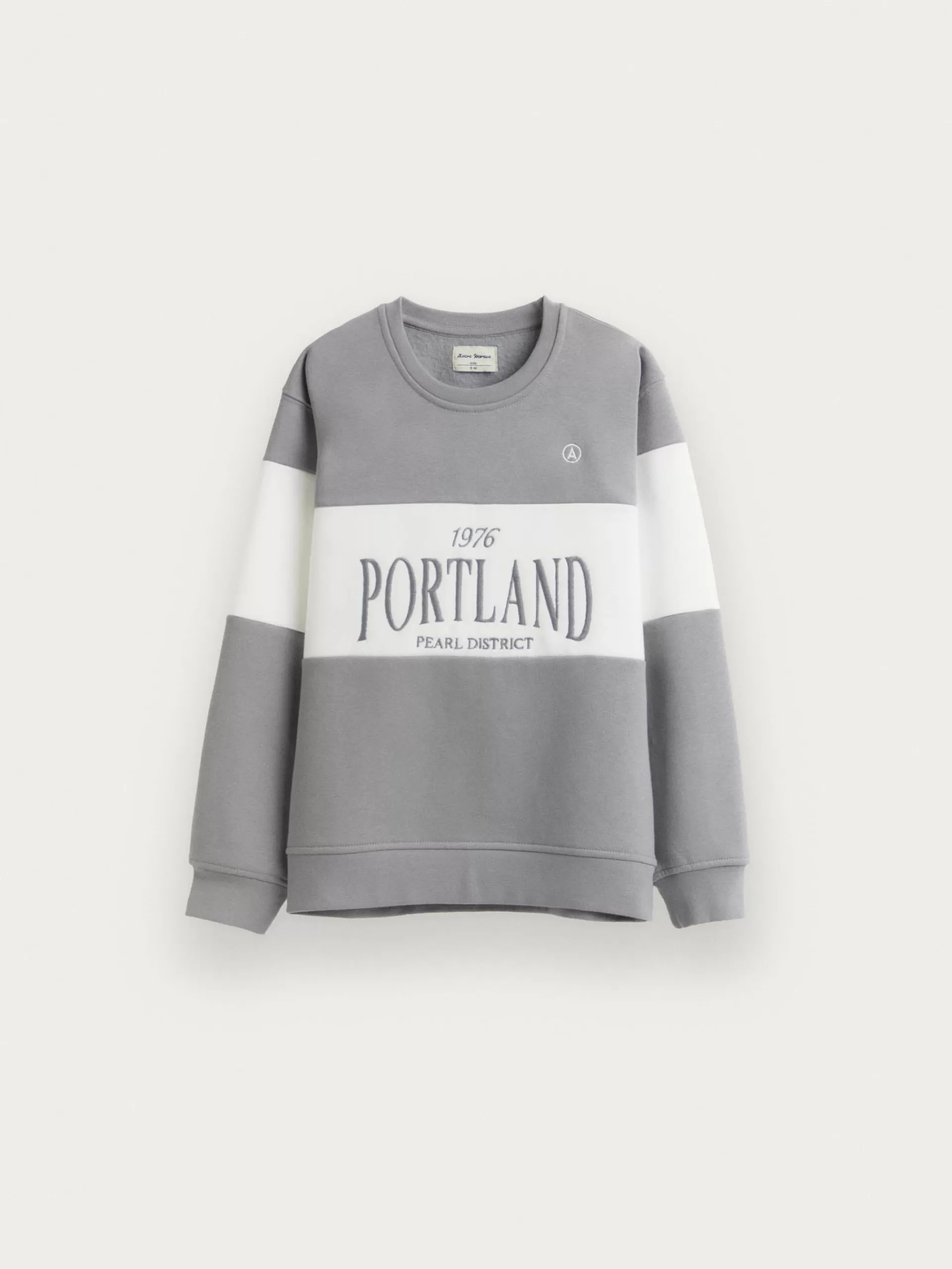 New Alvaro Moreno SUDADERA PORTLAND KIDS Gris